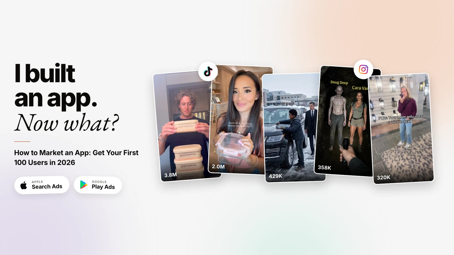 I Built an App. Now What?