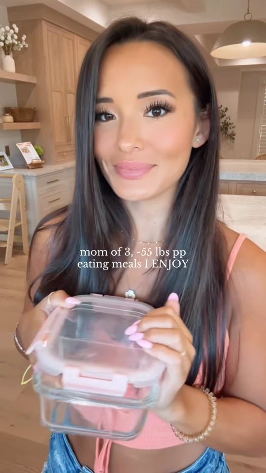Creator filming an easy meal-prep routine