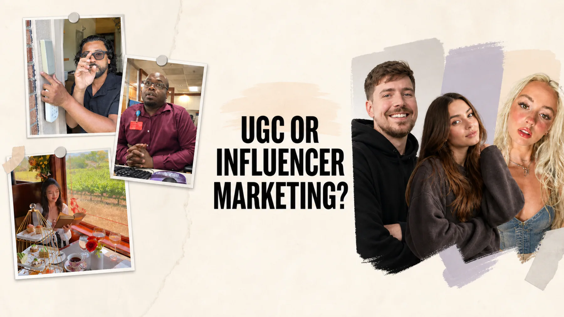 UGC or Influencer Marketing?